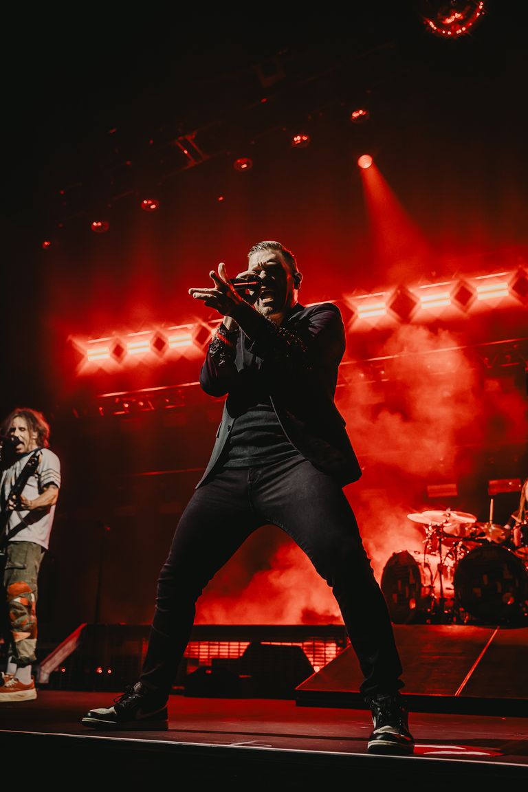 Shinedown performing live at AEC Theatre in Adelaide